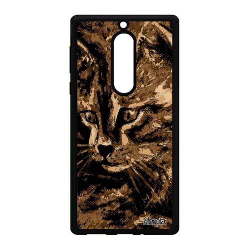 Coque Silicone Nokia 5 Chat Marron Chaton Cadeau Fete Des Meres Image Etui Art A
