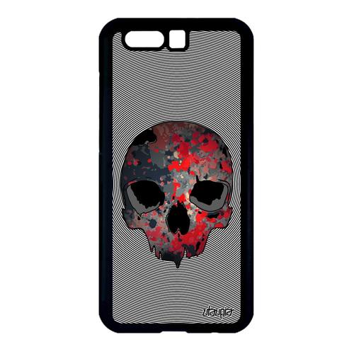 Coque Silicone Tete De Mort Honor 9 Pas Cher Epouvante Electro Sang 4g Punk En