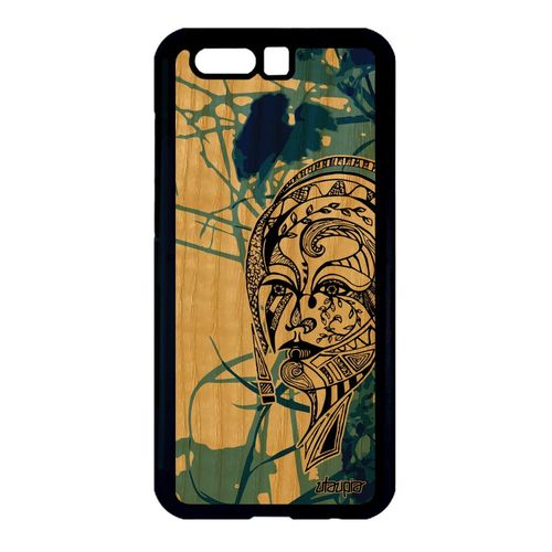 Coque Honor 9 Bois Silicone Femme Mobile Dessin Tribal Feerique Tpu Fille Animal