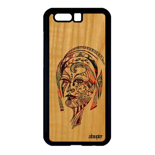 Coque Pour Honor 9 Bois Silicone Femme Azteque Multicolore Animal Motif Tribal A