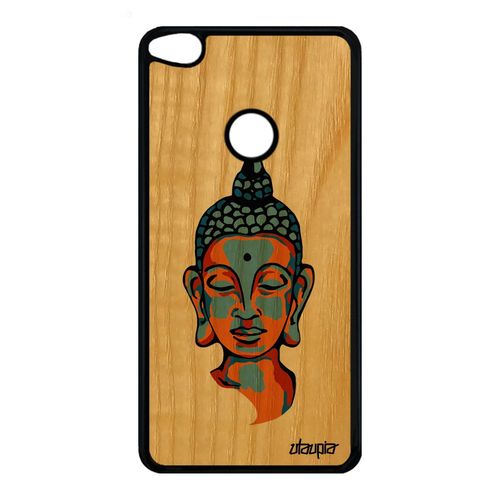 Coque P8/P9 Lite 2017 Bois Silicone Bouddha Tpu Portrait Homme Orange 4g Huawei P8 Lite 2017 P9 Lite 2017