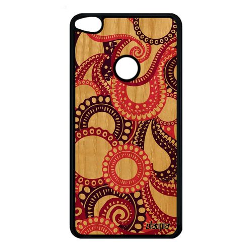 Coque Bois Motif Cachemire P8/P9 Lite 2017 Silicone Solide Pas Cher Rose Huawei P8 Lite 2017 P9 Lite 2017