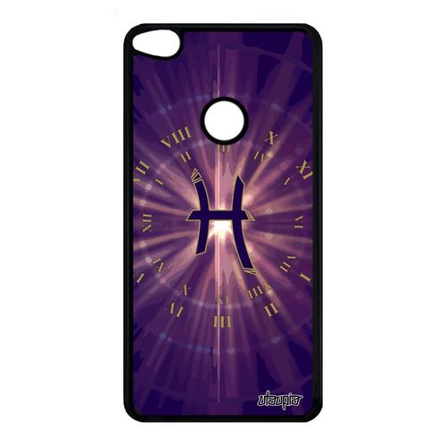 Coque P8/P9 Lite 2017 Silicone Signe Poisson Etoiles Violet Univers Metal Huawei P8 Lite 2017 P9 Lite 2017