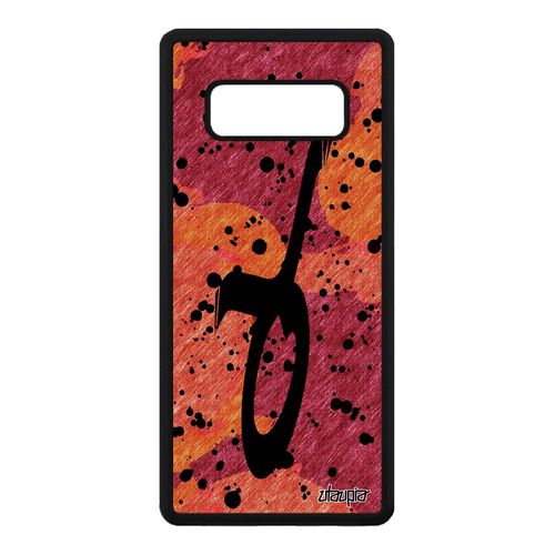 Coque Telephone Samsung Note 8 Silicone Signe Du Zodiaque Taureau Rouge A Samsung Galaxy Note 8