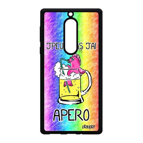 Coque Silicone Nokia 5 Jpeux Pas J'ai Apero Vert Bourré Telephone Made In France
