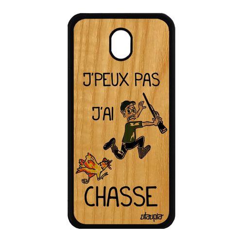 Coque Silicone Samsung J7 2017 Pro Bois J'peux Pas J'ai Chasse Homme Vert Samsung Galaxy J7 2017 Galaxy J7 Pro 2017