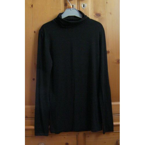 T-Shirt Noir Kiabi - Taille 16 Ans