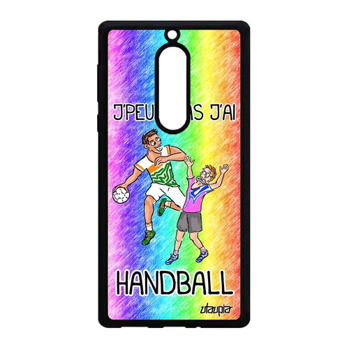 Coque Nokia 5 Silicone J'peux Pas J'ai Hand Gel Vert Rigide Case Portable Swag A