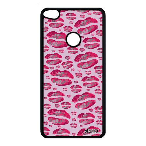 Coque Pour P8/P9 Lite 2017 Silicone Smack Image Femme Housse Fille Rose A Huawei P8 Lite 2017 P9 Lite 2017
