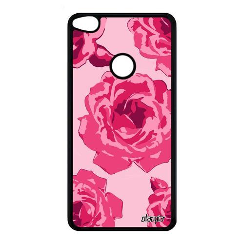 Coque Huawei P8/P9 Lite 2017 Silicone Rose Fleur Love Femme Nature Tatoo Rose De