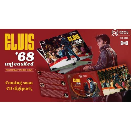Elvis Presley 68 Unleashed The Legendary Standup Shows 20 Tracks Nbc 29 Juin 1968 & 23 Juin 1968 Deluxe Digipack Soundboard Recording Disc Original Edition Limitée 500 Ex Neuf & Scellé Ultra Méga Rare