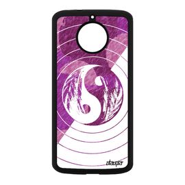 Coque Pour Moto E4 Plus Silicone Yin Et Yang Swag Cercle Couleur Zen En Motorola Moto E4 Plus