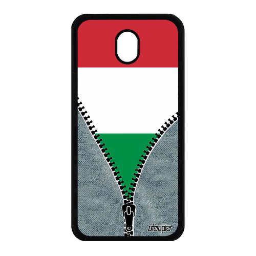 Coque Galaxy J7 2017 Pro Silicone Drapeau Italie Italien Jo Football De Samsung Galaxy J7 2017 Galaxy J7 Pro 2017