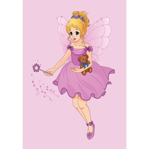 Tapis pour enfant - (290x200 cm) - Ebru Rose
