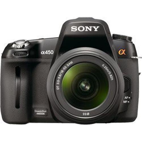 Appareil photo Reflex Sony a DSLR-A450 Bo?tier nu Appareil photo num?rique - Reflex - 14.2 MP - APS-C - corps uniquement