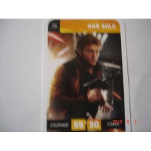 Carte Leclerc Star Wars 2018 : Han Solo Numéro 73