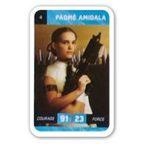 Carte Leclerc Star Wars 2018 : Padmé Amidala Numéro 4