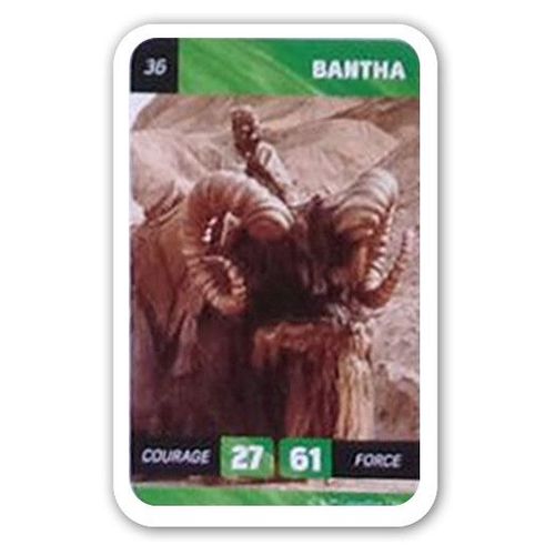 Carte Leclerc Star Wars 2018 : Bantha Numéro 36