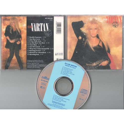 Sylvie Vartan Tres Rare Cd Allemand Made In Usa