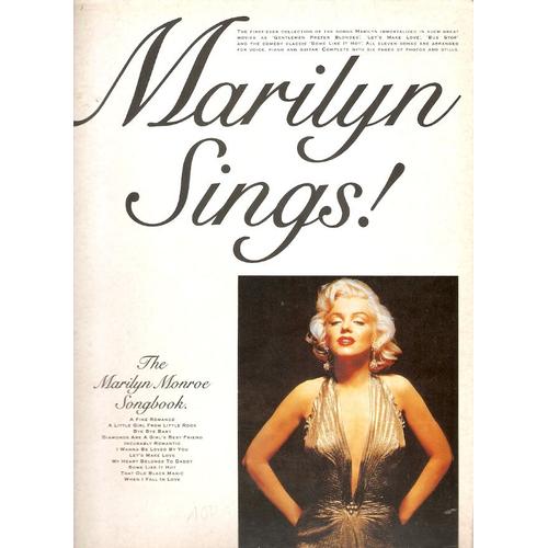 Song Book 11 Titres Marilyn Monroe Superbes Photos