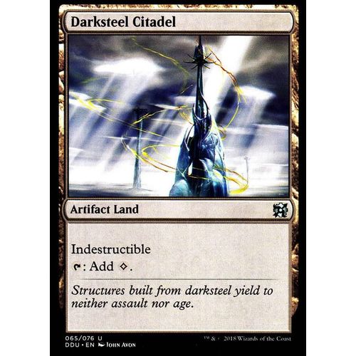 Darksteel Citadel (Citadelle De Sombracier) - Mtg - Elves Vs Inventors - U - Vo