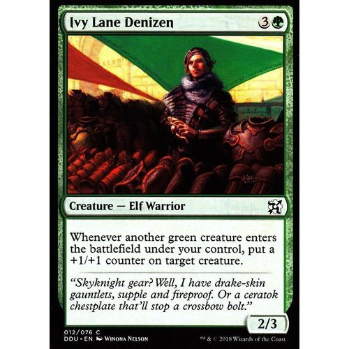 Ivy Lane Denizen (Habitant De L'allée Du Lierre) - Mtg - Elves Vs Inventors - C - Vo