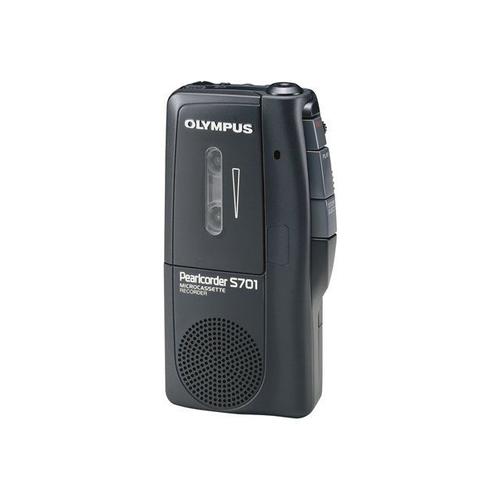 Olympus Pearlcorder S701 - Dictaphone à microcassette - noir