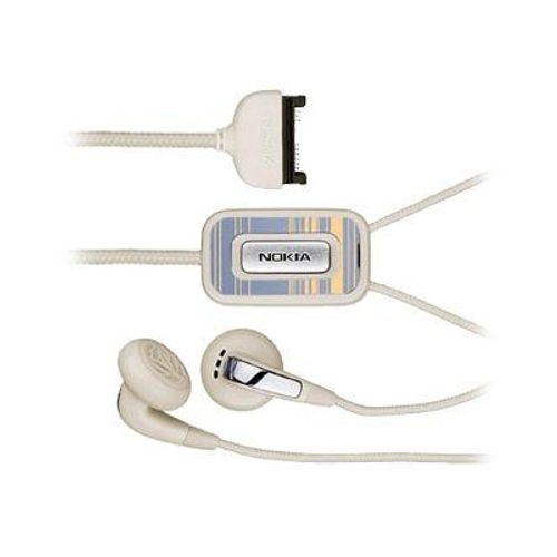 Nokia Hs 31 - Micro-Casque - Embout Auriculaire - Filaire - Blanc - Pour Nokia 51xx, 5500, 60xx, 62xx, 73xx, 9500, E50, E60, E61, E65, E70, N70, N73, N80, N93