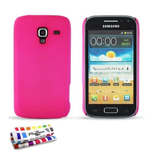 Coque Case Samsung Galaxy Ace 2 Pika Premium Rose Bonbon Silicone Rigide (Tpu)