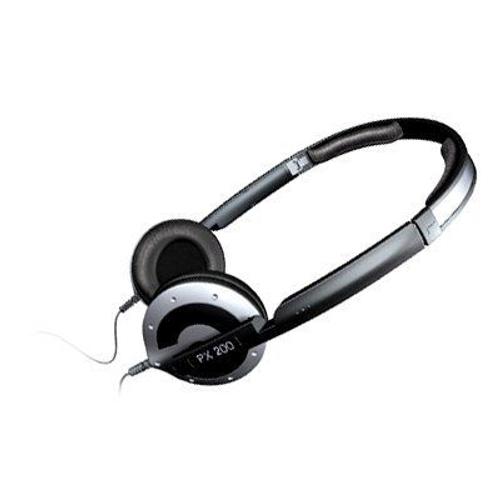 Sennheiser PX 200 - Écouteurs - sur-oreille - filaire - jack 3,5mm - noir