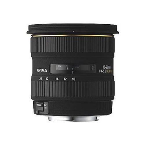 Objectif Sigma EX - Fonction Grand angle - 10 mm - 20 mm - f/4.0-5.6 DC HSM - Four Thirds