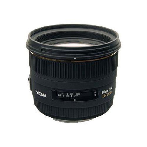 Objectif Sigma EX 50 mm - f/1.4 DG HSM - Nikon F