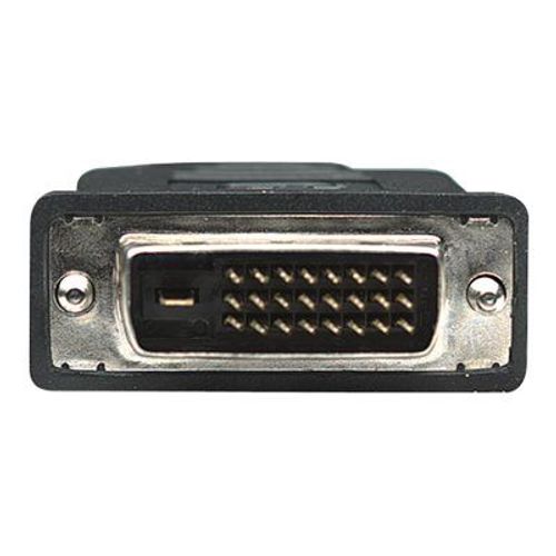 Manhattan HDMI to DVI-D 24+1 Cable, 3m, Male to Male, Black, Dual Link, Compatible with DVD-D, Lifetime Warranty, Polybag - Câble adaptateur - liaison double - HDMI mâle pour DVI-D mâle - 3 m -...