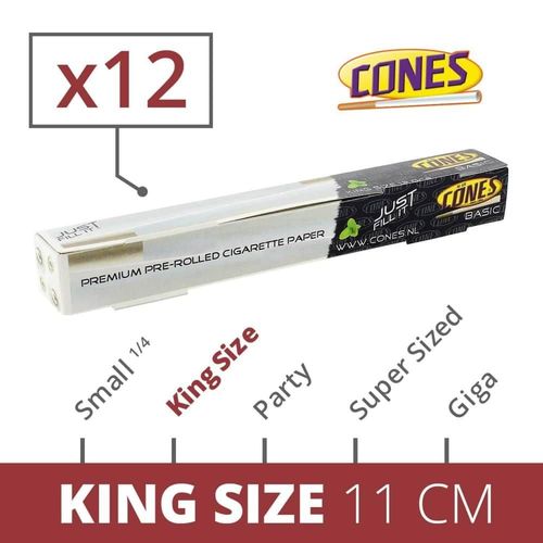 cones basic king size x 12