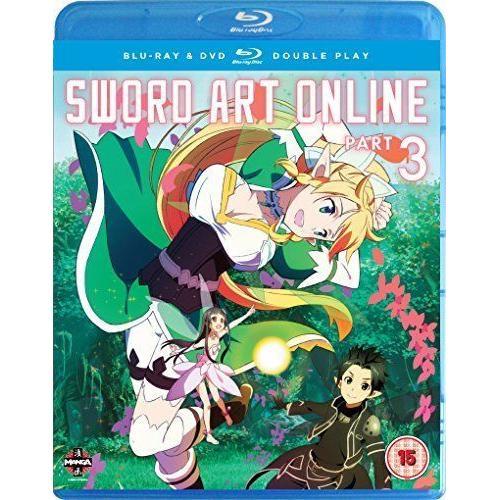 Sword Art Online Part 3 (Episodes 15-19) Blu-Ray
