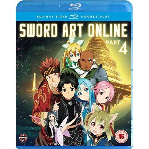 Sword Art Online Part 4 (Episodes 20-25) Blu-Ray