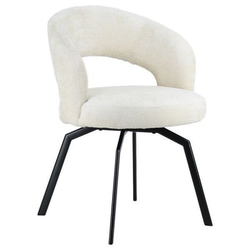 Chaise En Chenille Beige Ehba