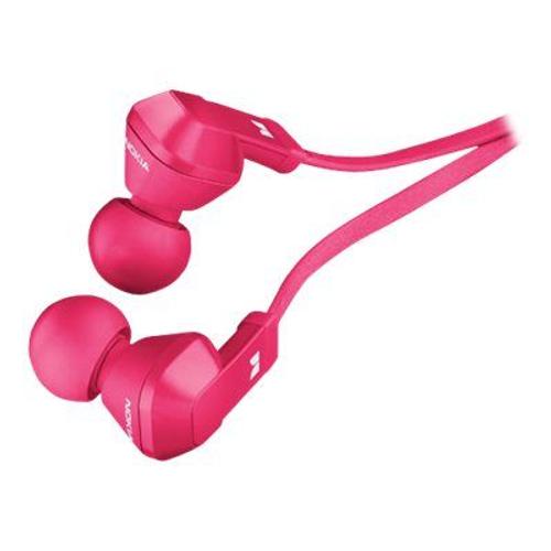 Nokia Purity Stereo Headset by Monster WH-920 - Micro-casque - intra-auriculaire - filaire - Fuchsia - pour Nokia X Dual SIM, XL Dual SIM; Lumia 510, 520, 610, 710, 800, 900, 925
