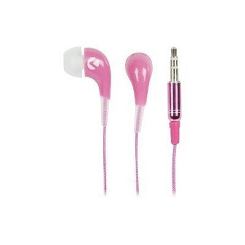 KNG Oozy Ear Fusion - Écouteurs - intra-auriculaire - filaire - jack 3,5mm - rose