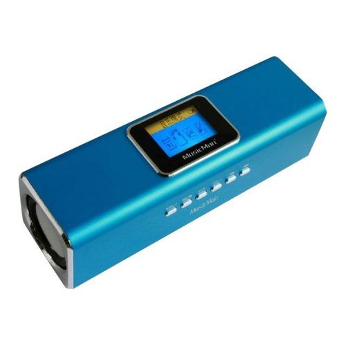 Technaxx MusicMan MA Display Soundstation - Lecteur numérique - bleu