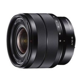 Objectif Sony SEL1018 - Fonction Zoom - 10 mm - 18 mm - f/4.0 OSS - Sony E-mount - pour Handycam NEX-VG900; a NEX 3NL, 3NY, C3, F3D, F3K, F3Y; a5100