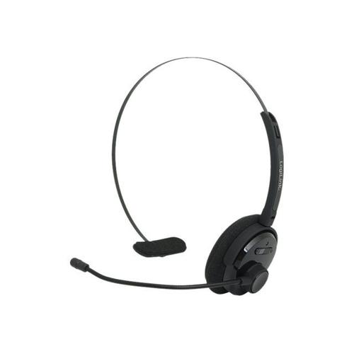 LogiLink Bluetooth Mono Headset - Micro-casque - sur-oreille - Bluetooth - sans fil - noir