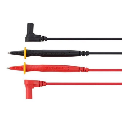 Jeu De Cordons De Mesure En Pvc - Cat Iii 600 V - 12 A - 18 Awg - Longueur 70 Cm