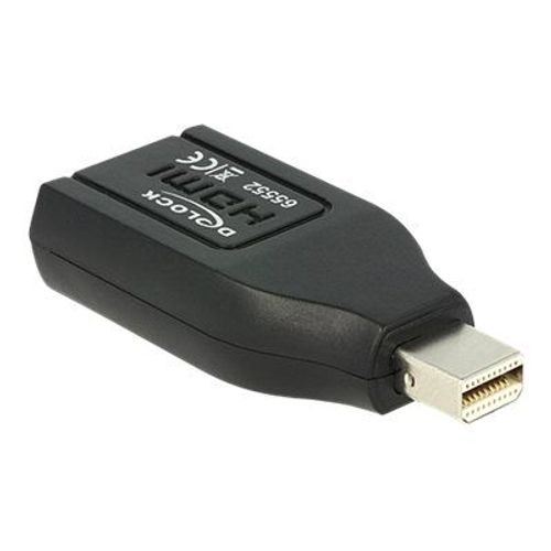 Delock - Adaptateur HDMI - Mini DisplayPort mâle pour HDMI femelle - noir