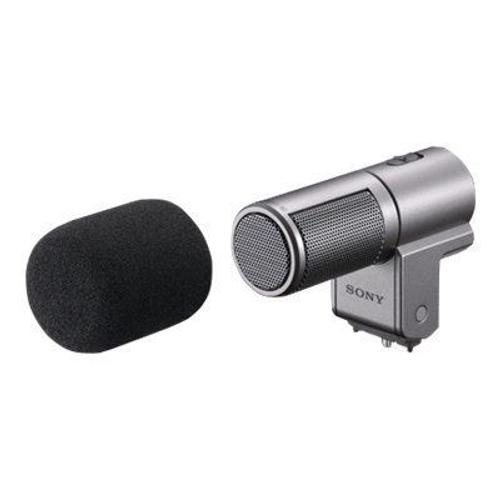 Sony ECM-SST1 - Microphone - pour a NEX 3A, 3D, 3K, 5A, 5D, 5H, 5K, 5N, 5ND, 5NK, 5NY, C3A, C3D, C3K