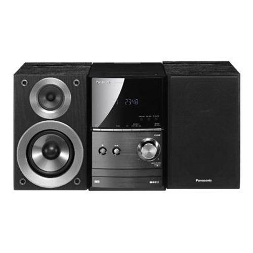 Panasonic SC-PM500 - Micro-système avec socle iPhone / iPod - 40 Watt (Totale) - noir