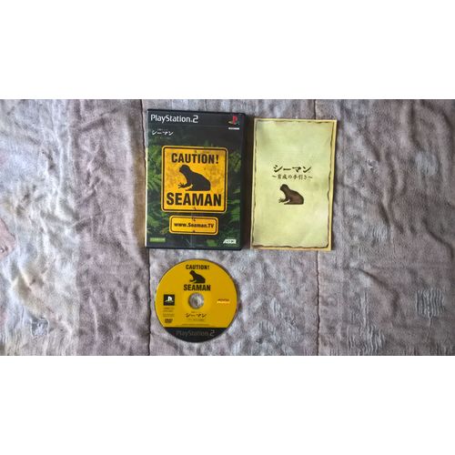 Seaman: Kindan No Pet: Gaze Hakushi No Jikken Shima Jap Ps2
