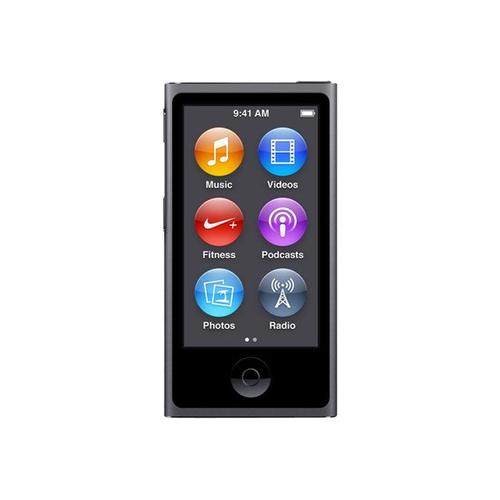 Apple iPod nano - 7ème génération - lecteur numérique - 16 Go - gris sidéral
