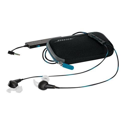 Bose QuietComfort 20 - Écouteurs avec micro - intra-auriculaire - filaire - Suppresseur de bruit actif - jack 3,5mm - noir