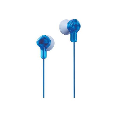 JVC TINYPHONES HA-KD1 - Écouteurs - embout auriculaire - filaire - jack 3,5mm - bleu